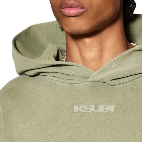 Ksubi Sott Ekcess Hoodie (Moss) MFA24FL003