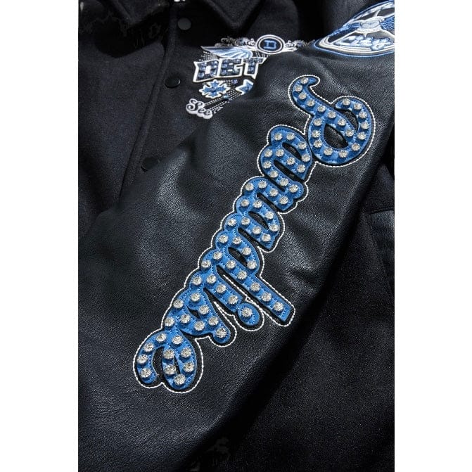 See You In Paradise Motor City Varsity Jacket (Black) 91745