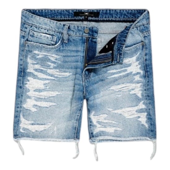 Jordan Craig Retro Riverside Denim Shorts (Studio Blue) J3218S