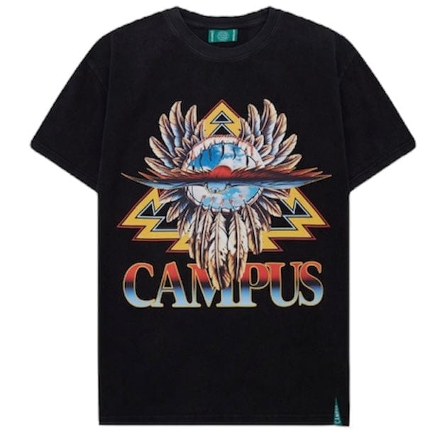 Campus Goods World Tour Tee (Vintage Black) CG-S25-22