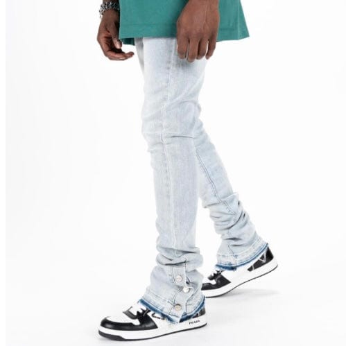 Pheelings "Emotionally Driven" Flare Stack Denim (Light Sand Blue)