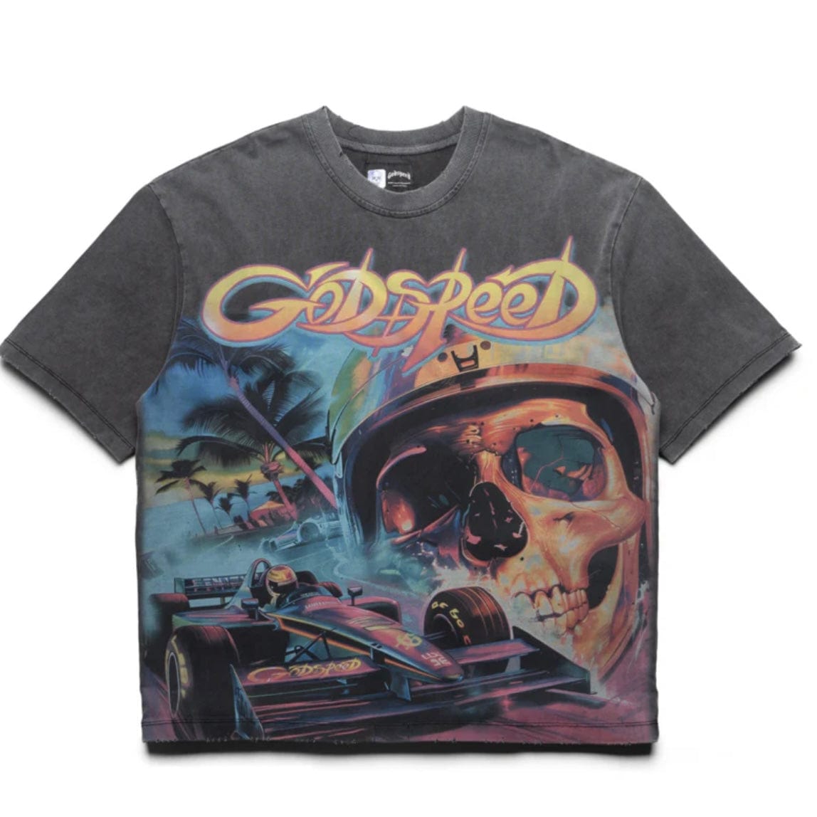 Godspeed F1 Dreams Tee (Black Wash)