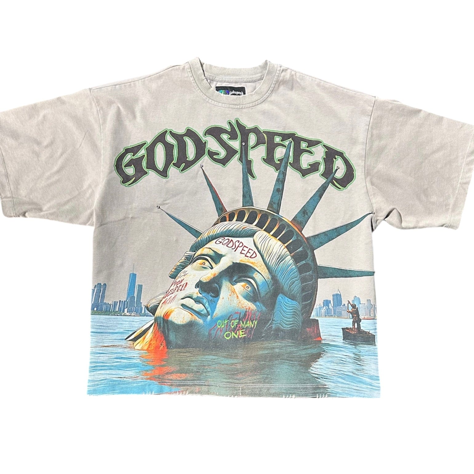 Godspeed Sunken Liberty Tee (Stone Wash)