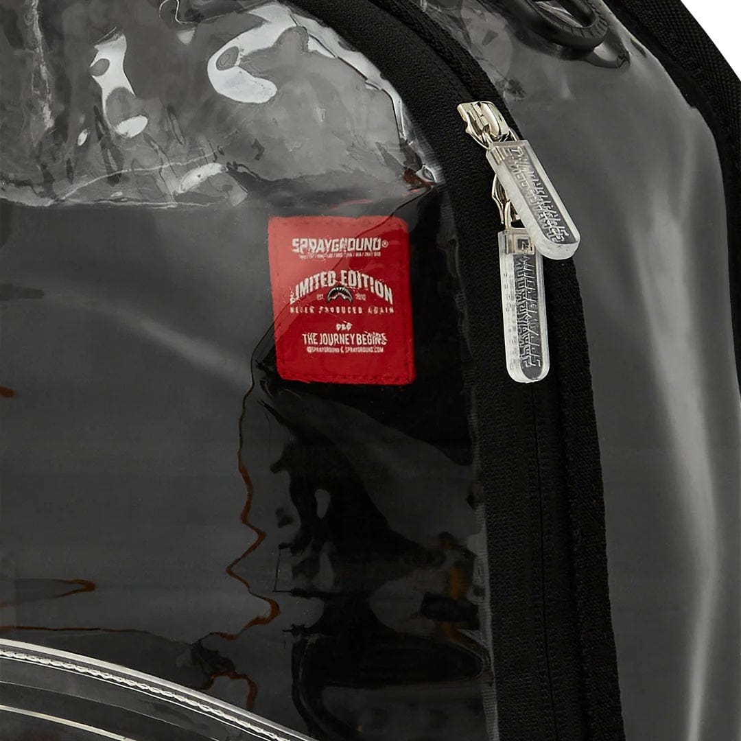 Sprayground Shark Central Clear Backpack