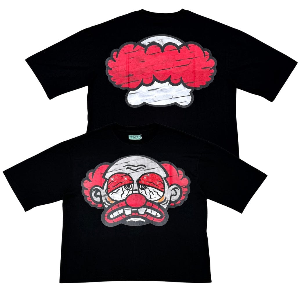 Genuine Sad Clown T Shirt (Black) GN6263-BLK