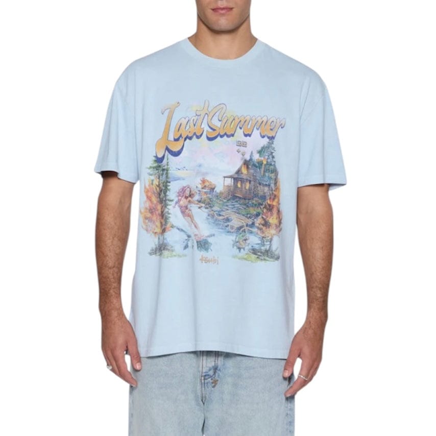 Ksubi Last Summer Biggie SS Tee (Blue Mist) MPF25TE032