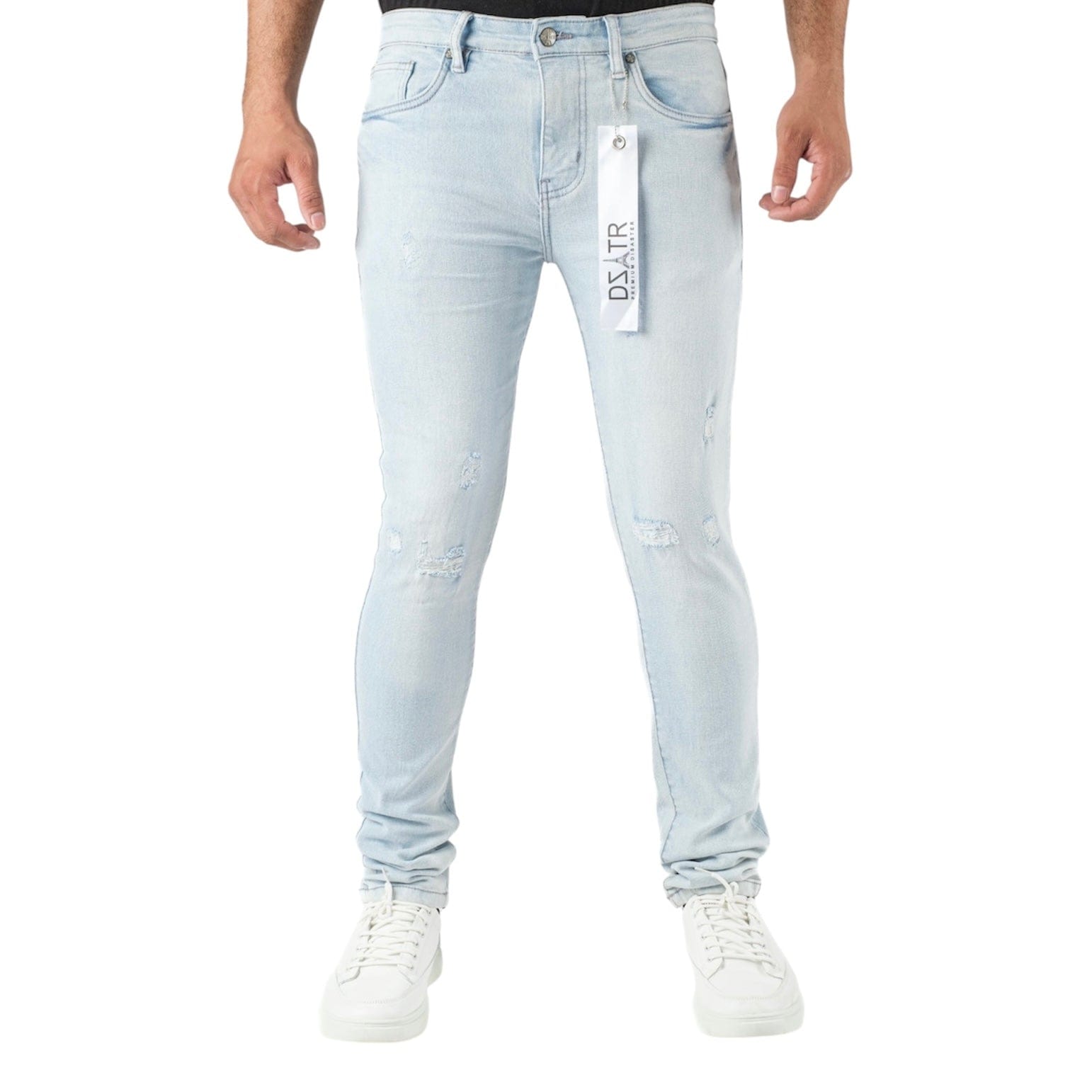 Premium Disaster Classic Super Stretch Denim (Ice Blue) DZTR-421