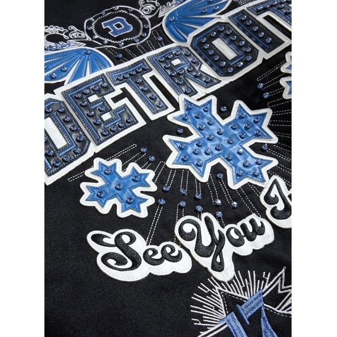 See You In Paradise Motor City Varsity Jacket (Black) 91745