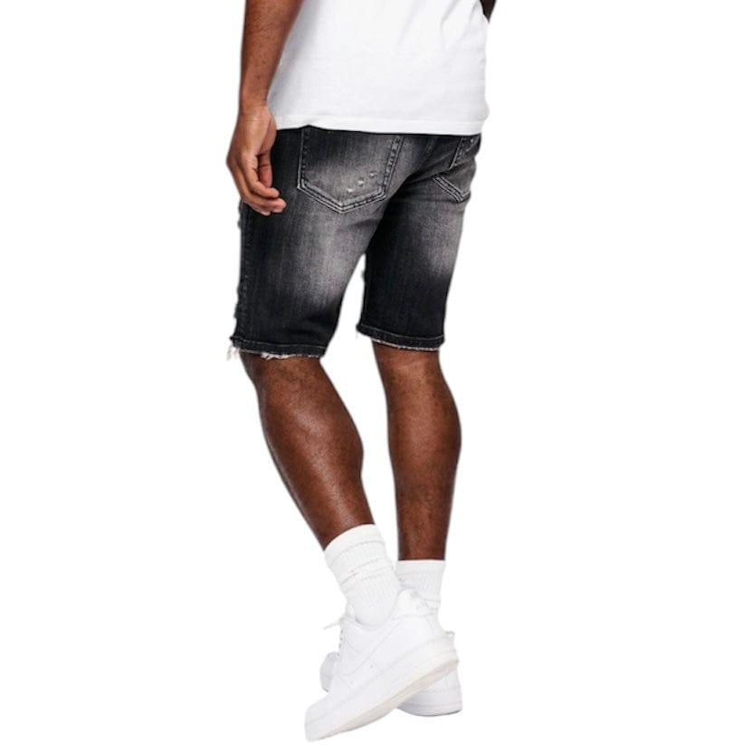 Anom Fever Denim Short (Black Wash) ANM189SH