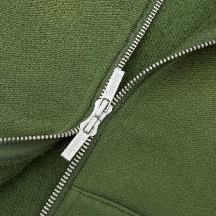 Almost Someday Endless Zipup Hoodie (Sun Fade Olive) AS-SP1-18