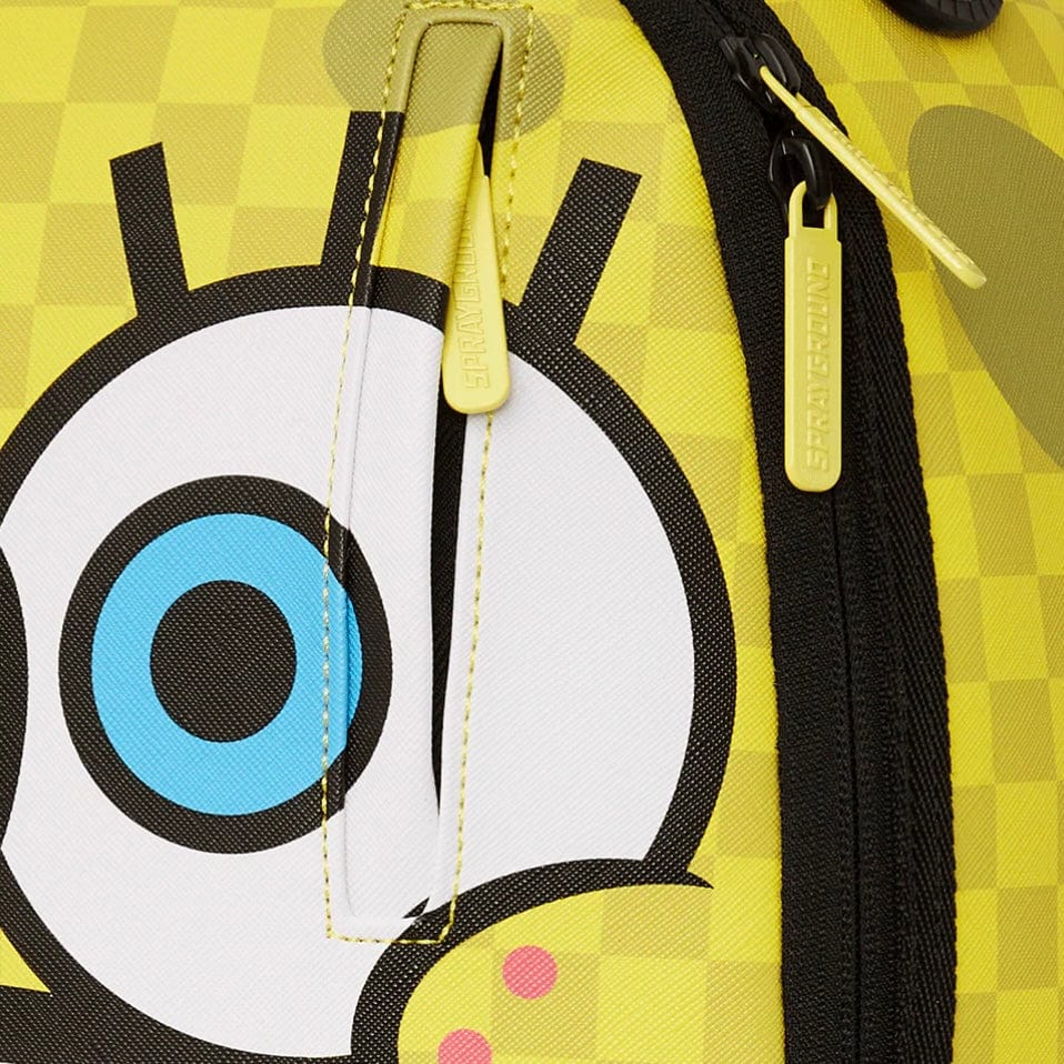 Sprayground Spongebob Square Check Flex DLXSV Backpack