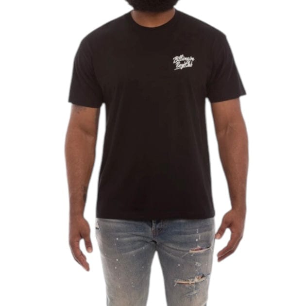 Billionaire Boys Club Script SS Knit (Black) 851-2308