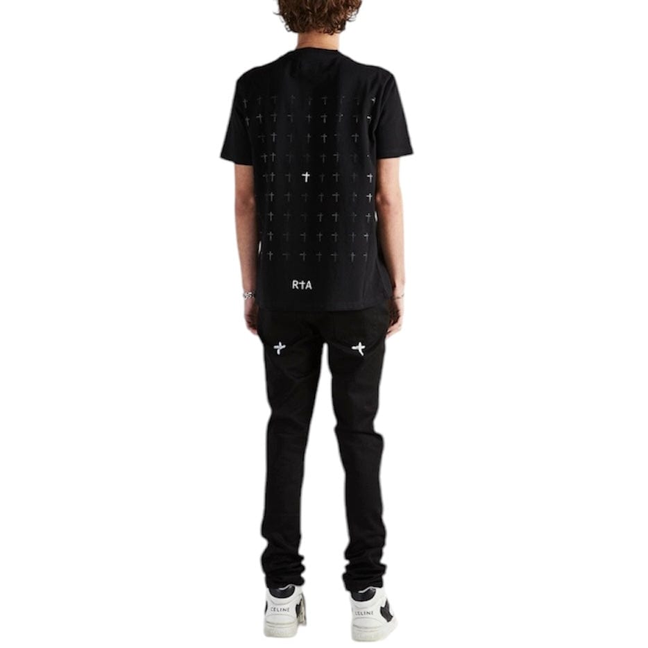 Rta Liam Tee (Black Rip Cross) MH24K627-T1192BKRBL