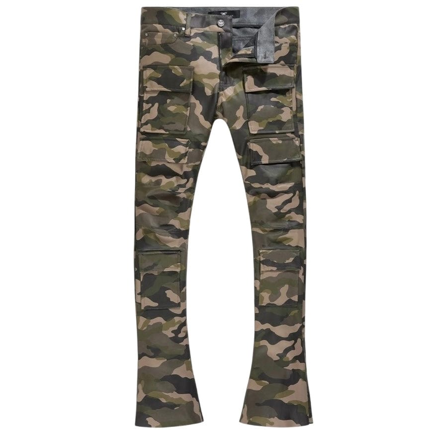 Jordan Craig Ross Stacked Thriller Cargo Pants (Vintage Camo) JRF2250C