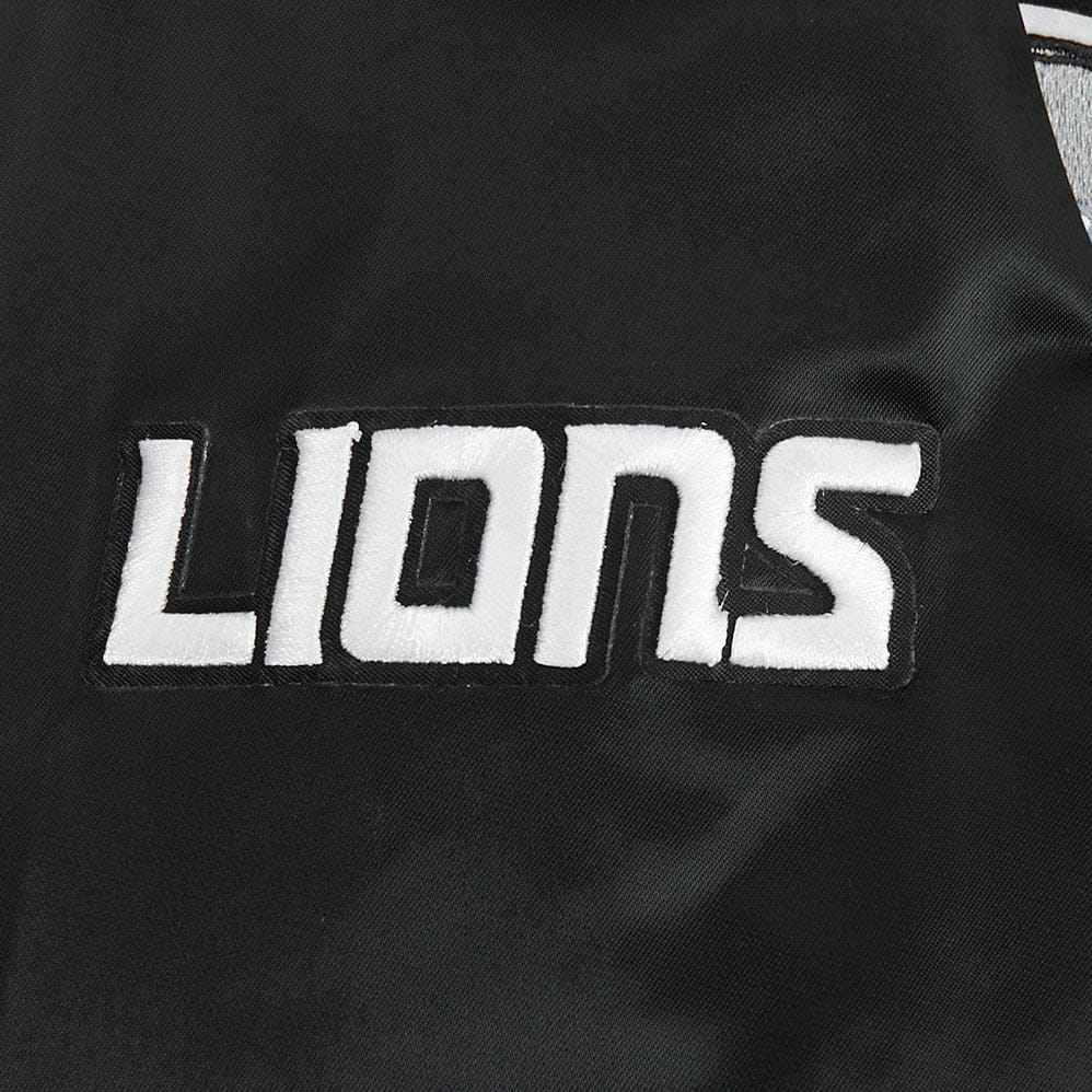 Pro Standard NFL Detroit Lions City Arch Satin Jacket (Black)