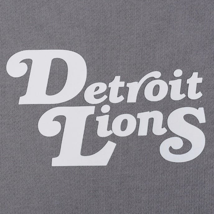 Pro Standard NFL Detroit Lions Souvenir Fleece Pullover Hoodie (Gray)