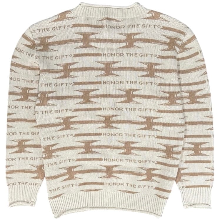 Honor The Gift H Wire Knit Sweater (Bone) HTG230351