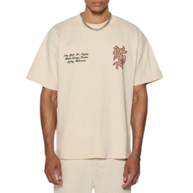 Ksubi Playoff Ekcess SS Tee (Dusty Desert Tan) MSP25TE037
