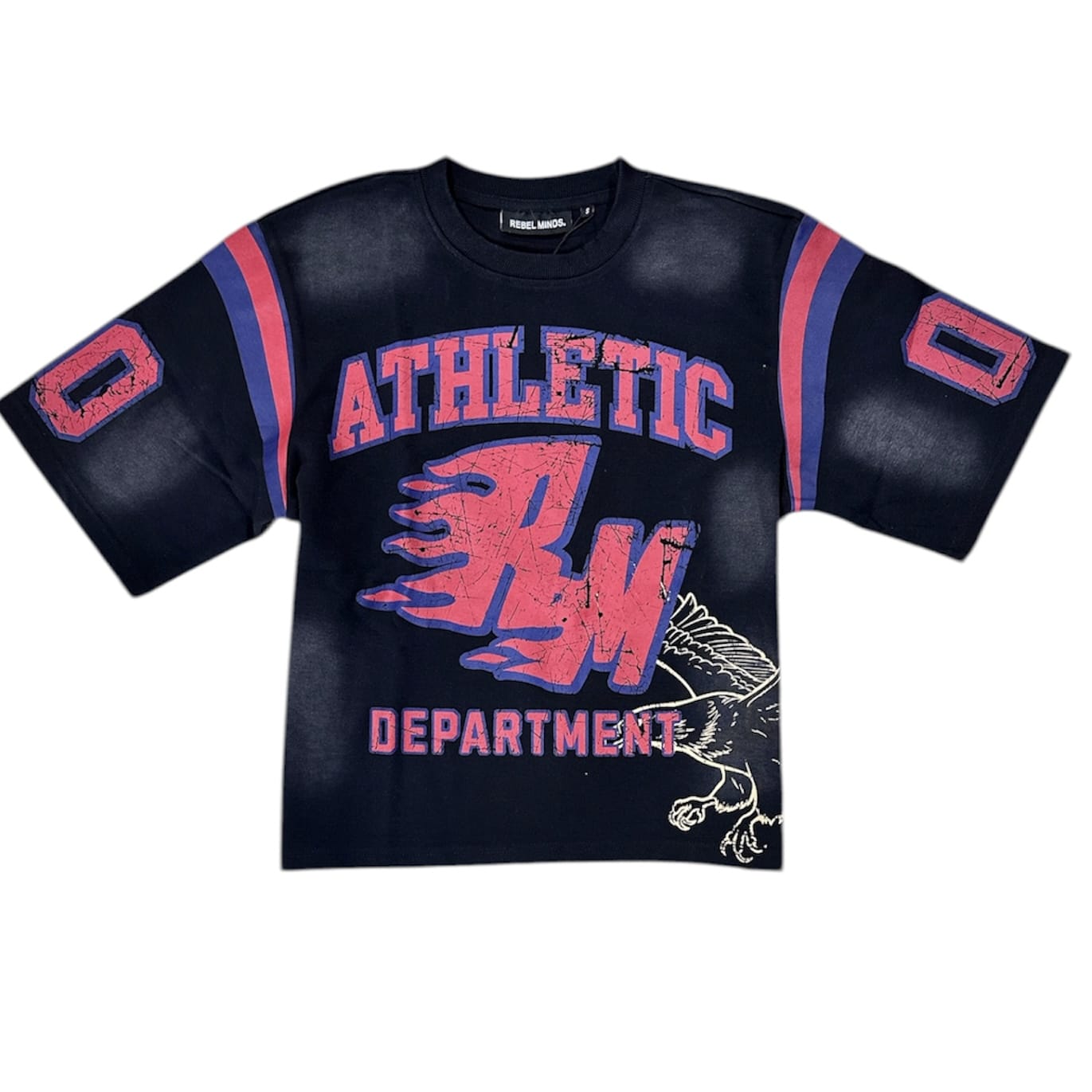 Rebel Minds Flaming RM Interlock Jersey & Short Set (Black)