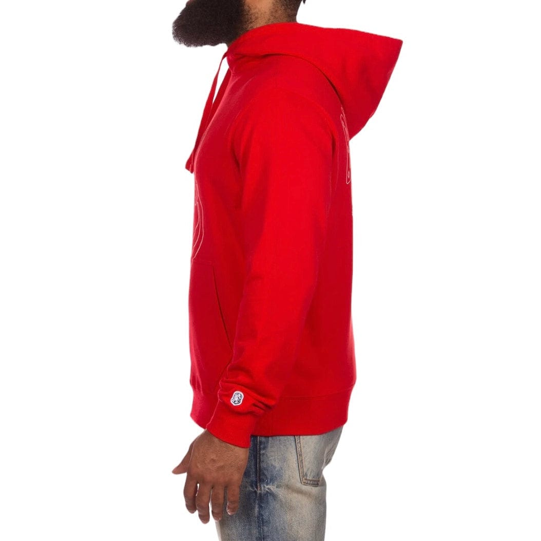 Billionaire Boys Club BB Line Helmet Hoodie (Racing Red) 841-8303