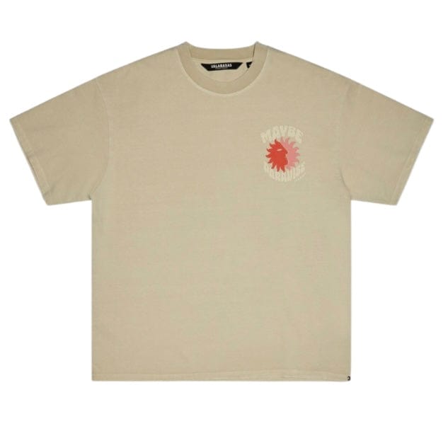 Valabasas Lifes A Beach Tee (Cream) VLBS-VT1-1027