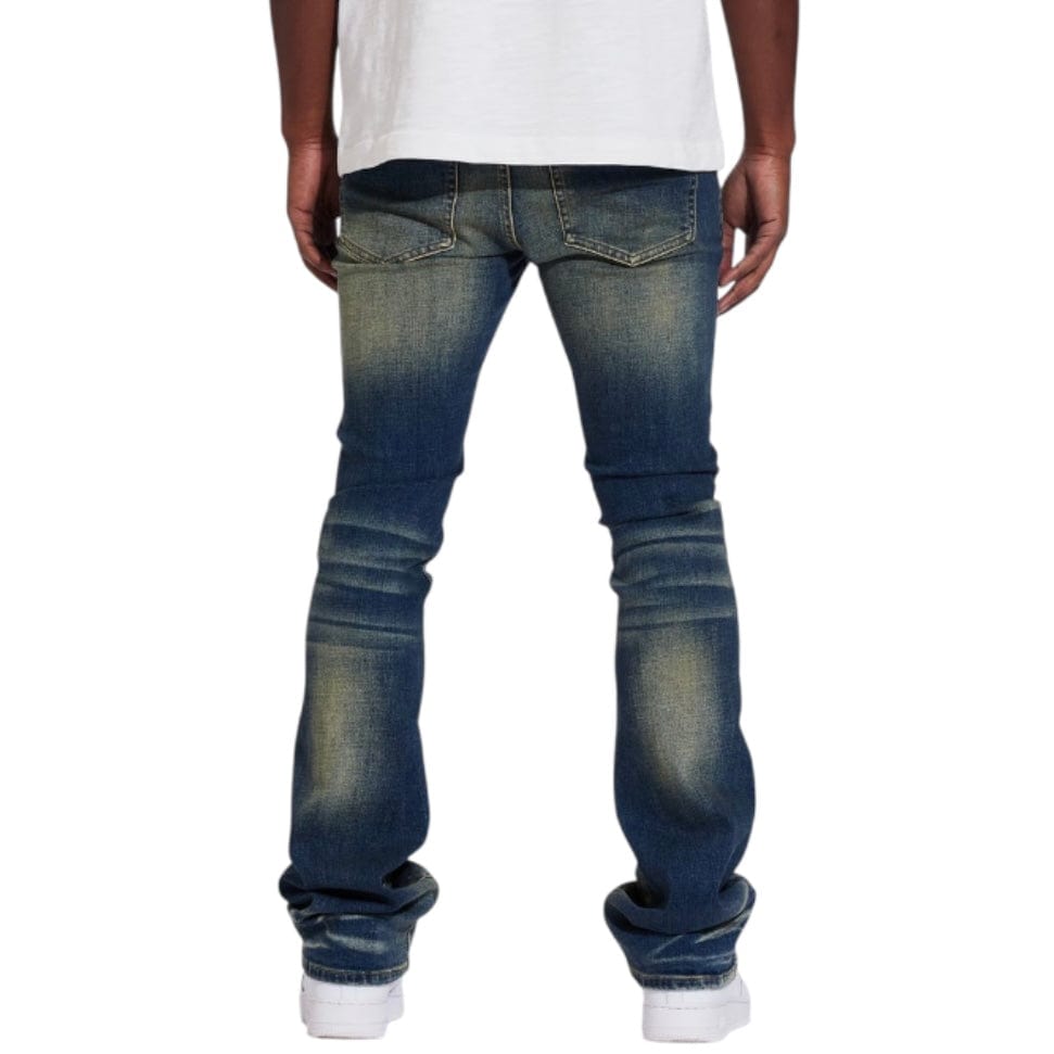 Crysp Arch Flare Denim Jean (Vintage Wash) CRYSUM25-105