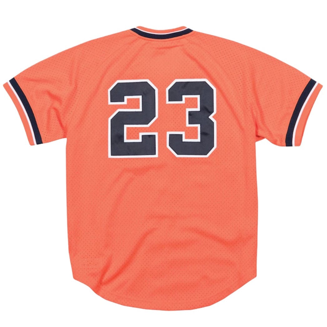Mitchell & Ness MLB Detroit Tigers Authentic Bp Jersey (Orange)