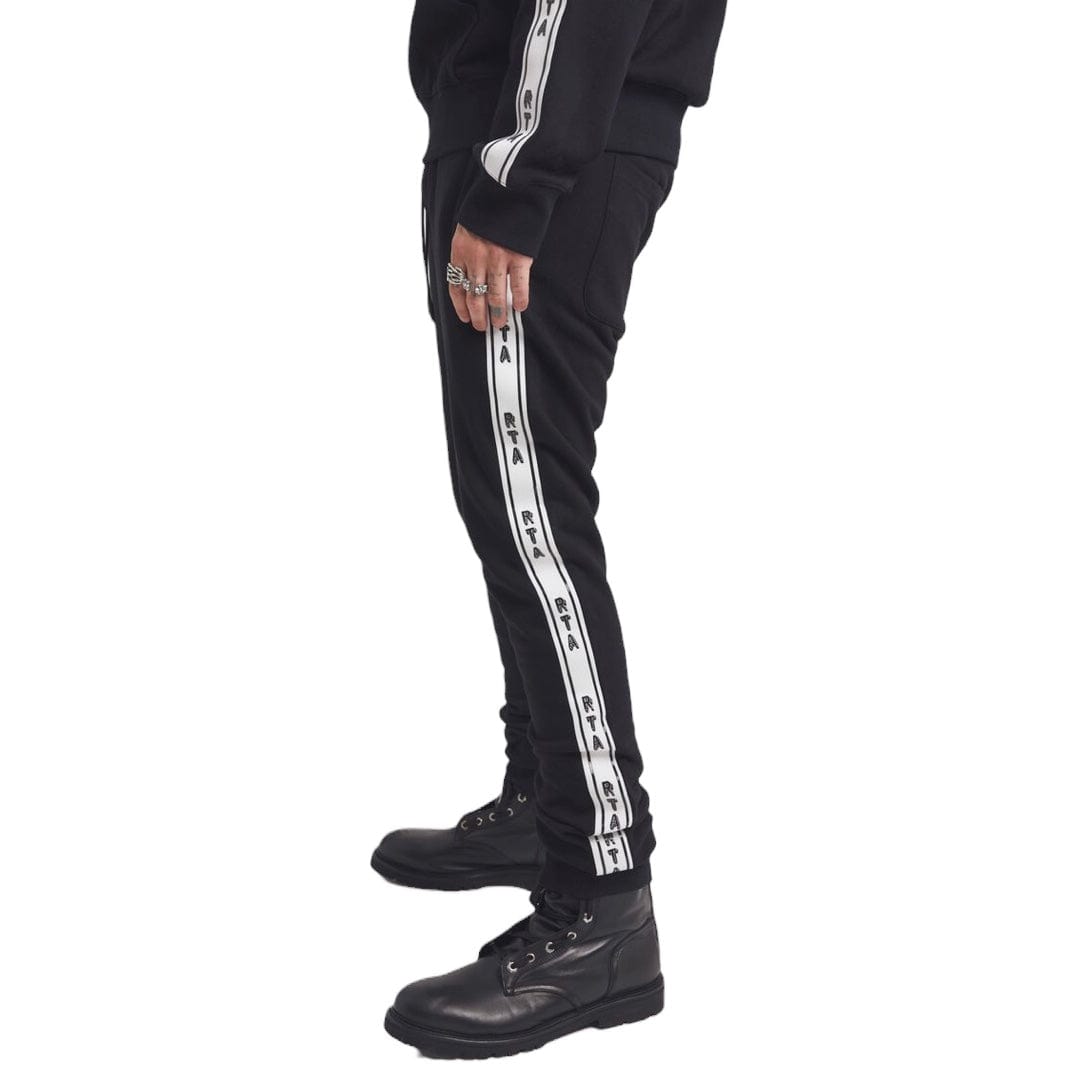 Rta Owen Sweatpants (Black Collegiate Stripe) MU24K628-B1283BKCGT