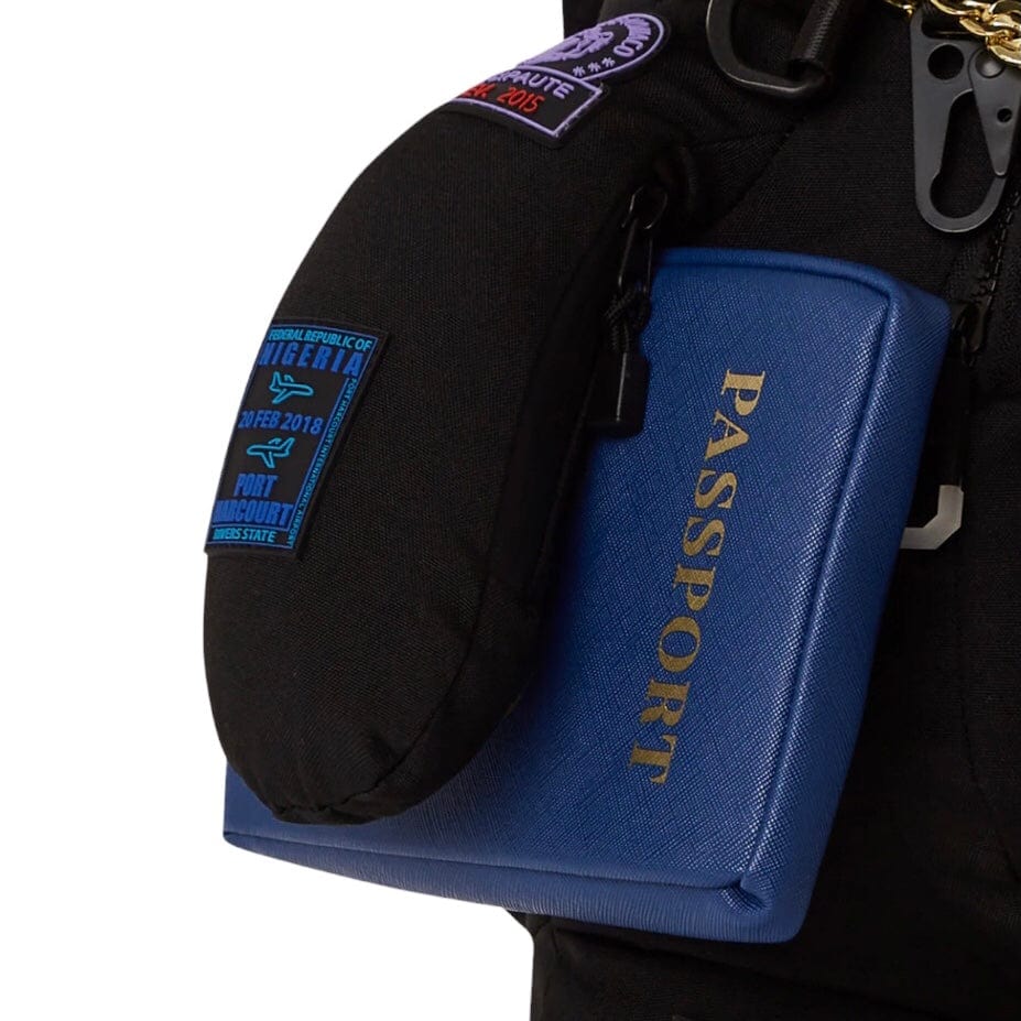 Sprayground James First Class I Got These Stamps Moneybear Backpack