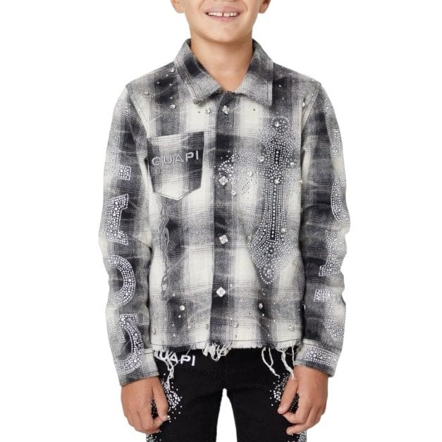 Boys Guapi Cross Kids Flannel (Cloud Grey)