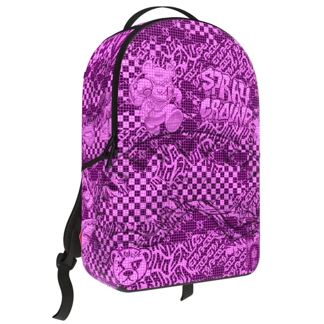 SPRAY GROUND ボディーバッグ SPRAY GROUND バッグ ワンショルダーバッグ 縦型 メンズ レディース 黒