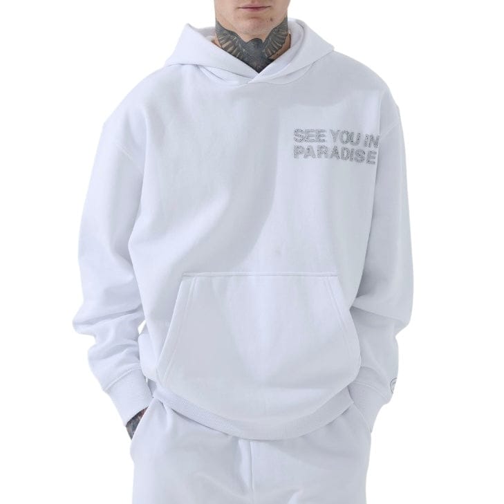 See You In Paradise Pullover Hoodie (White)