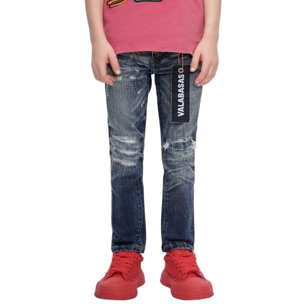 Kids Valabasas Viggo Skinny Denim (Light Wash) VPLAY1051
