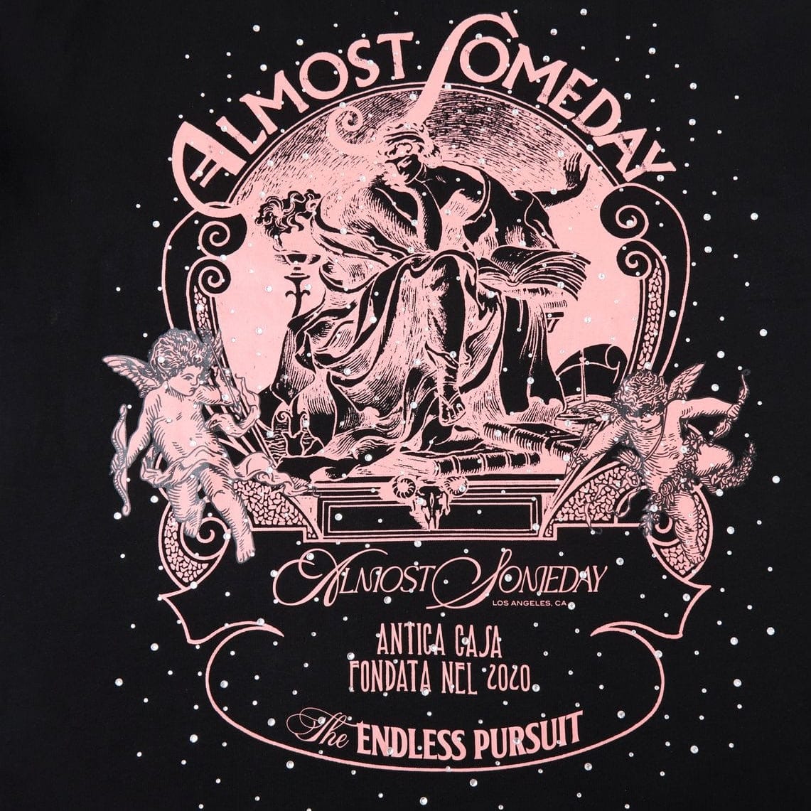 Almost Someday Lavish Tee (Black) AS-H25-027