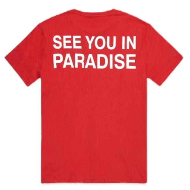 Jordan Craig Paradise T Shirt (Red) 2565A