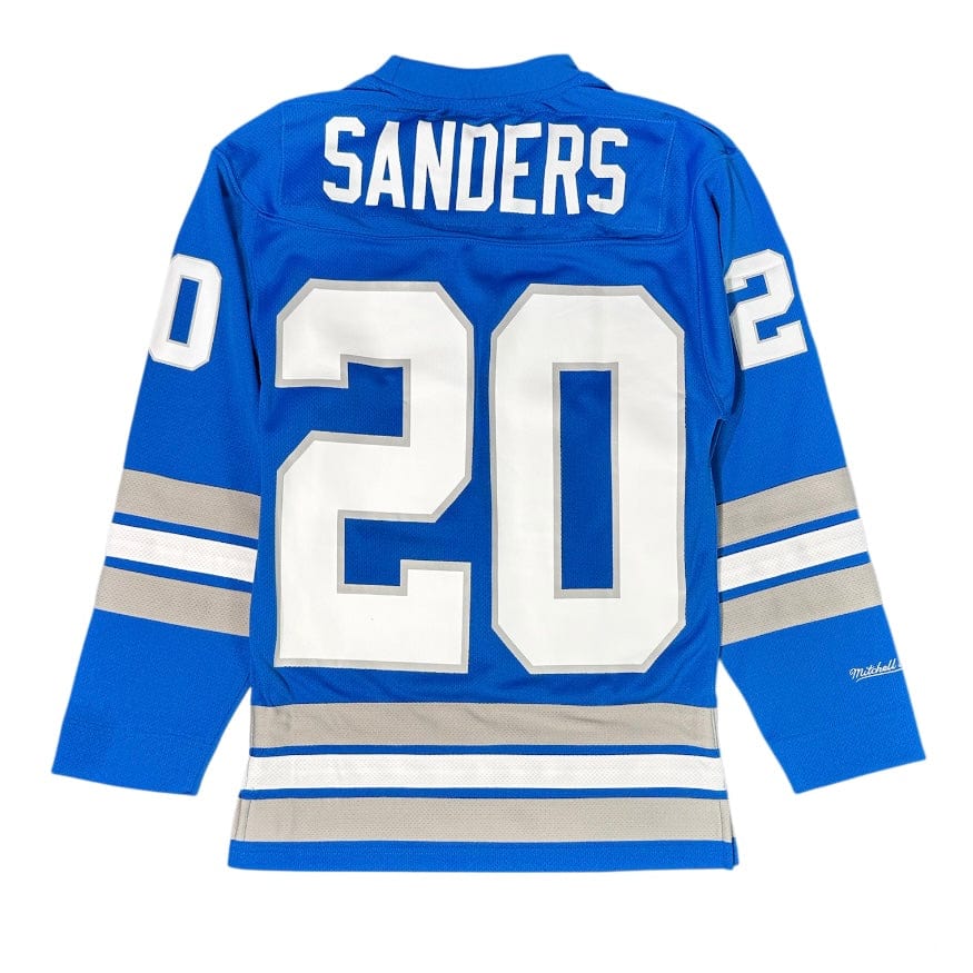 Mitchell & Ness NFL Detroit Lions Maxxed Out Fashion Hockey Jersey (Blue)
