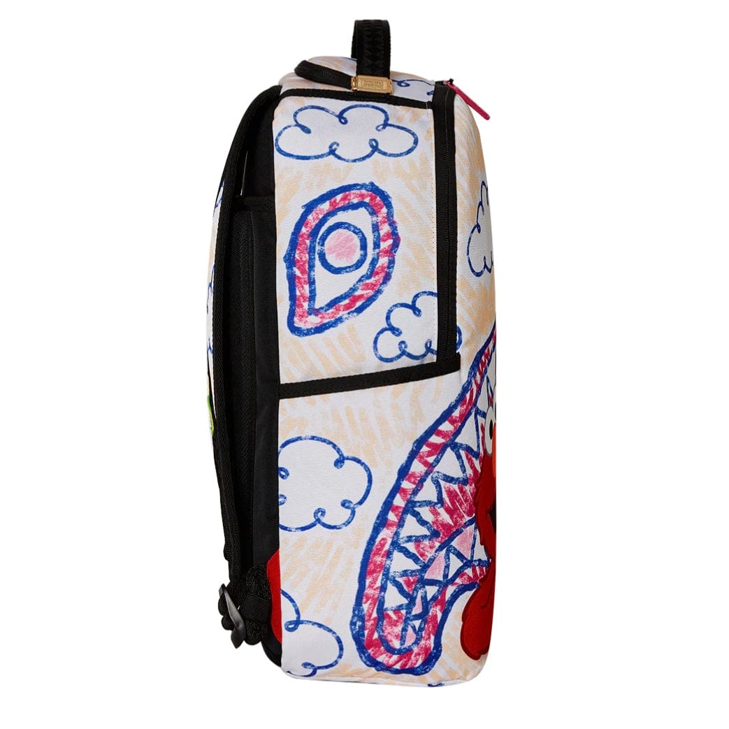 Sprayground Elmo's World Shark Sketch Backpack
