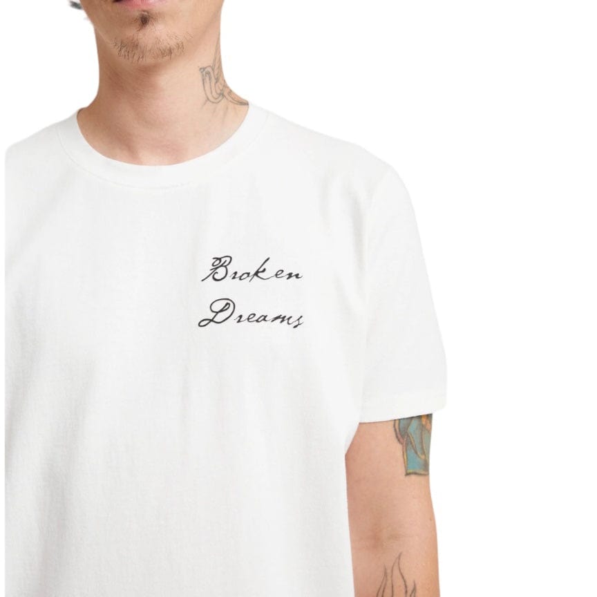 Rta Liam Broken Dreams Tee (White Collegiate) MU24K627-T1192WTCBD