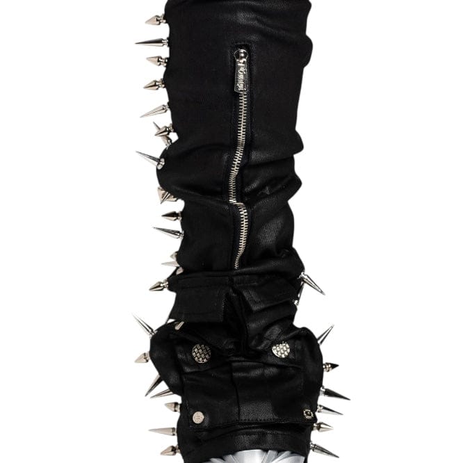 Guapi Waxed Spikes Denim (Obsidian Black)