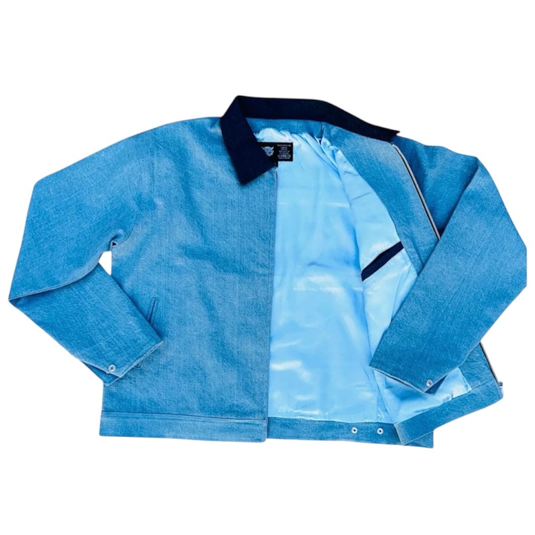 Vision Worker Full Zip Denim Jacket (Denim)