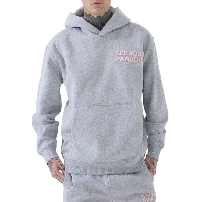 See You In Paradise Pullover Hoodie (Heather Grey)