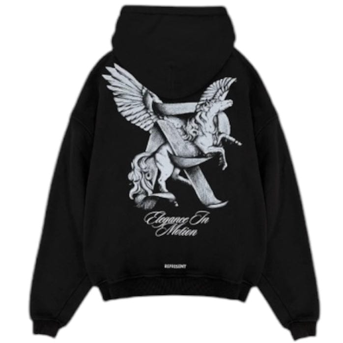 Represent Elegance In Motion Hoodie (Jet Black) MLM41065-01