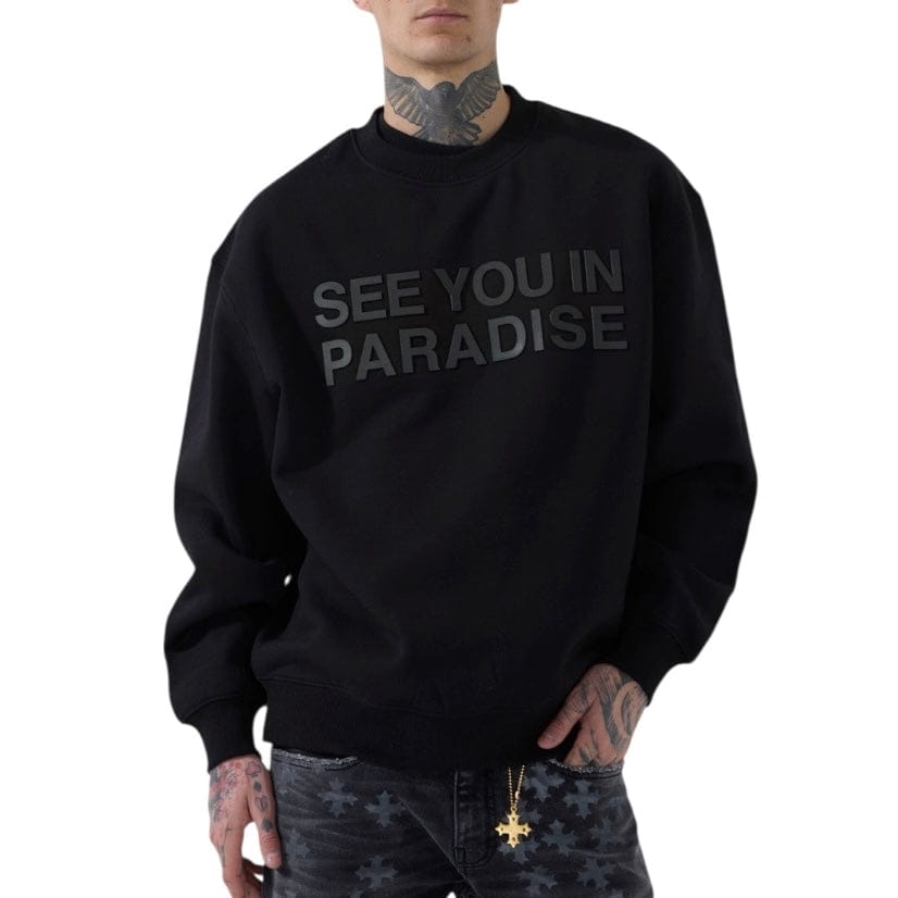 See You In Paradise Crewneck Sweatshirt (Black)