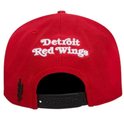 Pro Standard Detroit Red Wings Hybrid Wool Snapback (Red)