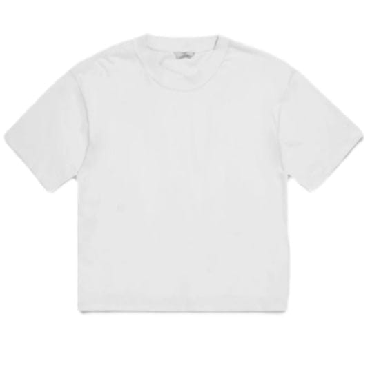 Jordan Craig Burbank Cropped Boxy T Shirt (White) 9152A