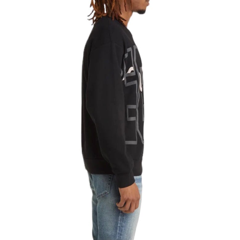 Ice Cream Pow Crew Sweatshirt (Black) 431-9303