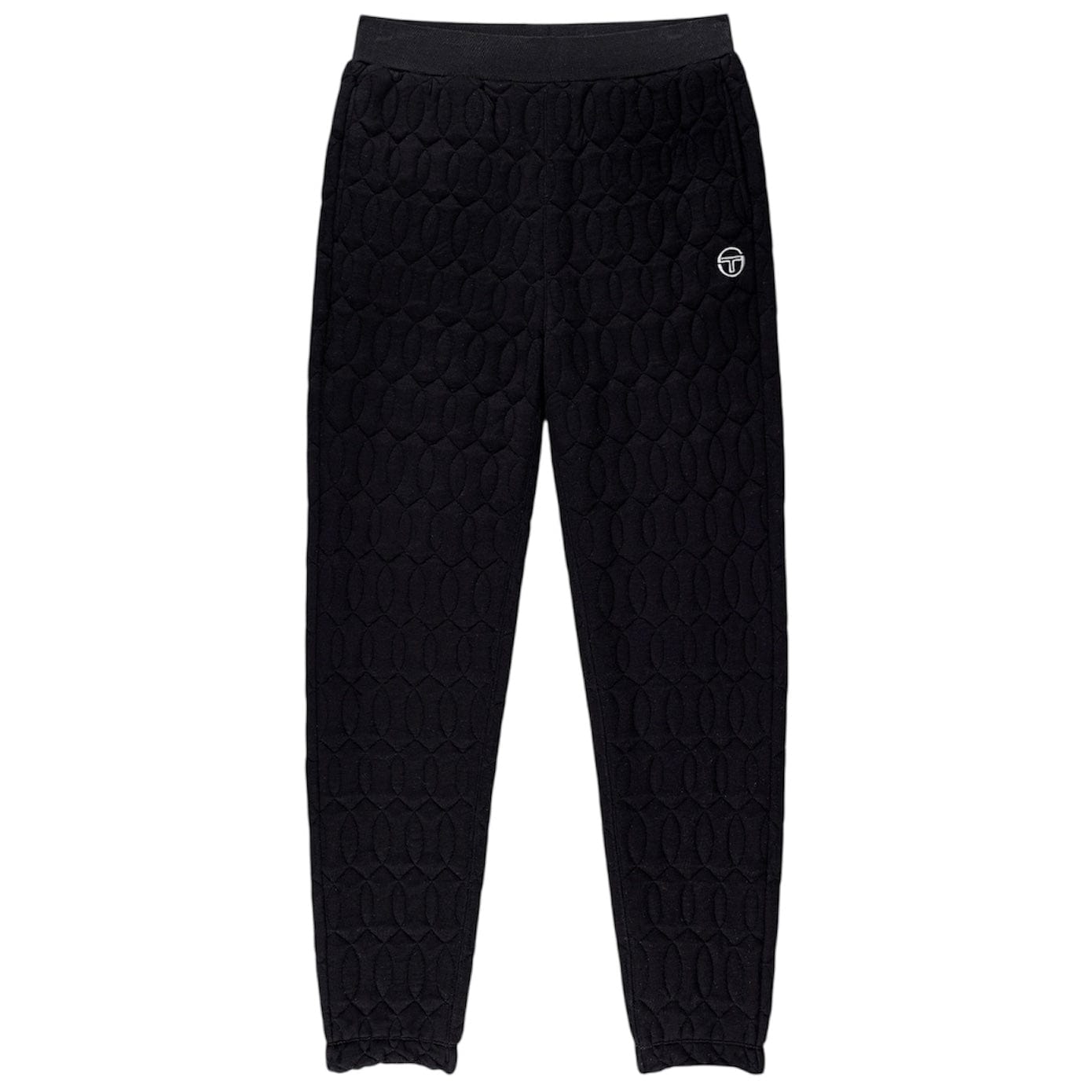 Sergio Tacchini Aversa Quilted Hoodie & Sweatpants Set (Black Beauty)
