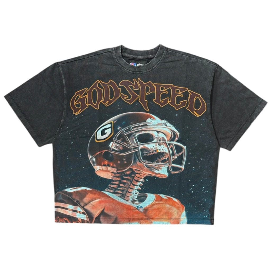 Godspeed Morale Tee (Black Wash)