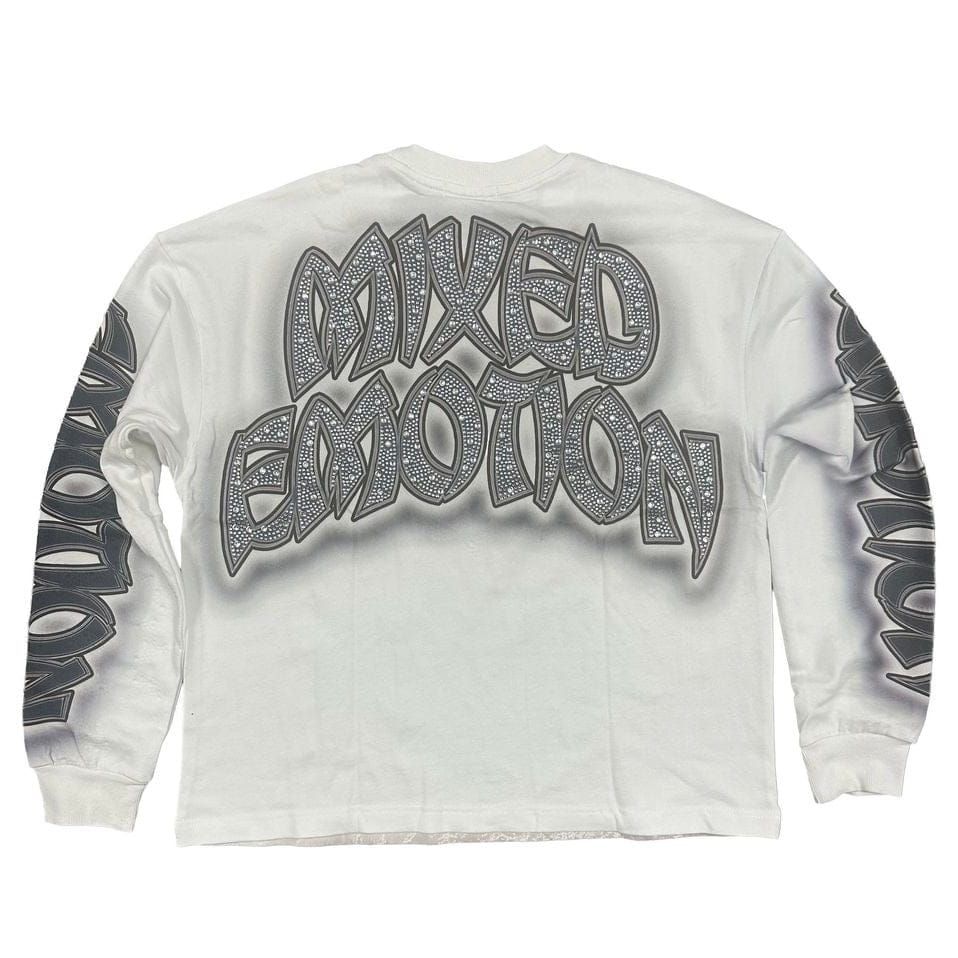Mixed Emotion Resurrection LS Tee (White)