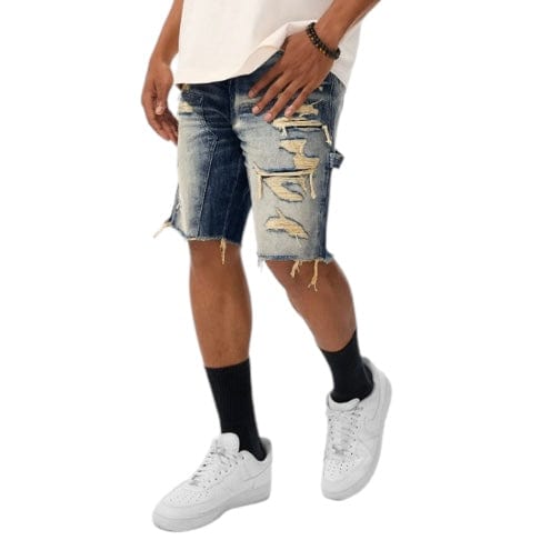 Jordan Craig Retro Landman Denim Shorts (Copper Wash) J3213S